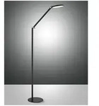 Fabas Luce Regina Steh/Leseleuchte LED 1x10W Metall- und Methacrylat Schwarz