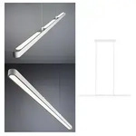 LED Pendelleuchte Lento 2700K 1800lm 42W Wei&szlig; dimmbar