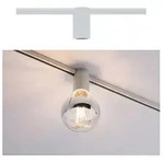 URail Schienenspot Socket Einzelspot E27 max. 20W dimmbar 230V Wei&szlig;