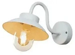 Vega Mini Wandleuchte weiss mit E27 Sockel