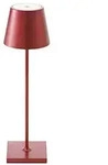 Akku-Tischleuchte Nuindie 380mm kirschrot