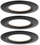 LED Einbauleuchte Nova Plus Coin Basisset starr IP44 rund 78mm Coin 3x6W 3x470lm 230V