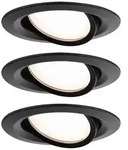 LED Einbauleuchte Nova Plus Coin Basisset schwenkbar rund 84mm 50&deg; Coin 3x6W 3x470lm