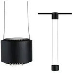 URail LED Pendel Aldan 860lm / 460lm 8,5 / 1x4,5W 2700K dimmbar 230V Schwarz matt