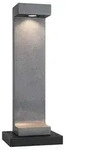 LED Pollerleuchte Concrea IP65 616mm 3000K 6,8W 200lm 230V Schwarzer Sandstein Beton