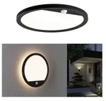 LED Au&szlig;enpanel Lamina Backlight Bewegungsmelder seewasserresistent IP44 rund 280mm