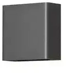 Chieri Wandl. 2x2 LED Aluminium, anthrazit, IP54