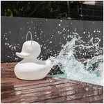 Designleuchte DUCK-DUCK lamp S in small weiss 26x30x30