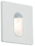 LED Wandeinbauleuchte Wall eckig 78x35mm 1,1W 65lm 230V 2700K Wei&szlig;