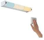 HomeSpa LED Wandleuchte Arneb IP44 White Switch 700lm 230V 6,5W Chrom