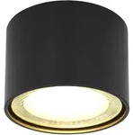 Serena Deckenleuchte Metall Schwarz Matt, Led