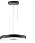 LED Pendelleuchte 3-Step-Dim Puric Pane 2700K 1.200lm / 1.400lm 22W Schwarz Grau