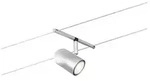 CorDuo Seilsystem Cup Einzelspot GU5,3 max. 10W 12V Chrom matt Chrom