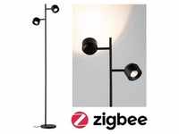 LED Stehleuchte Smart Home Zigbee Puric Pane 2700K 2x300lm 2x3W Schwarz