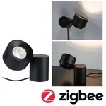 LED Tischleuchte Smart Home Zigbee Puric Pane 2700K 300lm 3W Schwarz