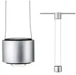 URail LED Pendel Aldan 930lm / 530lm 8,5 / 1x4,5W 4000K dimmbar 230V Chrom matt