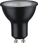 Standard 230V LED Reflektor GU10 460lm 7W 2700K dimmbar Schwarz matt
