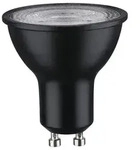 Standard 230V LED Reflektor GU10 460lm 7W 4000K dimmbar Schwarz matt