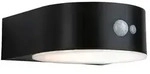 Solar LED Au&szlig;enwandleuchte Eileen Bewegungsmelder IP44 3000K 400lm Schwarz