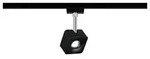 URail LED Schienenspot Cube Einzelspot 540lm 8W 2700K dimmbar 230V Schwarz matt Chrom