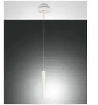 Fabas Luce Prado Pendelleuchte LED 1x 6.5W Metall- und Methacrylat Weiss