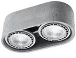 Sollux SL.0882 Deckenleuchte BASIC 2 beton