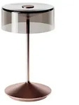 Akku-Glasleuchte Numotion 265mm rosegold
