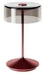 Akku-Glasleuchte Numotion 265mm kirschrot