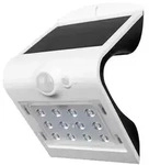 LED Solarleuchte 1,5 Watt wei&szlig; 220lm 3000K IP65, Sensor, 2 Modi, Li-Ion Akku,