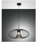 Fabas Luce Fassa Pendelleuchte E27 1X40W Metall Schwarz