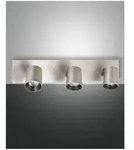 Fabas Luce Modo Spot GU10 3X35W Metall Aluminium gebuerstet