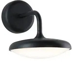 LED Au&szlig;enwandleuchte Nostro seewasserresistent IP44 rund 180x250mm 3000K 10W 900lm