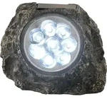 Solar Solarleuchte Kunststoff Grau, 8X Led