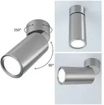 LED Deckenleuchte 3-Step-Dim Turnal Coin 2700K 470lm 230V 6W dimmbar Eisen geb&uuml;rstet
