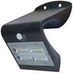 LED Solarleuchte 3,2 Watt schwarz 400lm 3000K IP65, Sensor, 3 Modi, Li-Ion Akku,