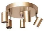 By Rydens Correct 5-fl gold matt Deckenleuchte