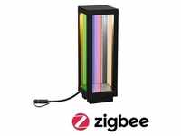 Plug & Shine Laterne Smart Home Zigbee Classic Einzelleuchte IP44 RGBW 2W Anthrazit