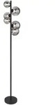 Riha Stehleuchte Metall Schwarz Matt, 6X G9 Led