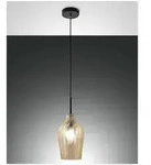 Fabas Luce Stintino Pendelleuchte E27 1x40W Metall und geblasenes Glas...