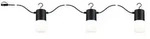 Plug & Shine LED Lichterkette Tubs IP44 3000K 3x2W Anthrazit