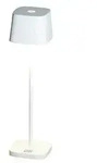 Capri-Mini USB-Tischl. wei&szlig;, 2700/3000K, dimmbar, eckig