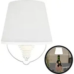 LED Flaschenleuchte Lamprusco warmwei&szlig; Akku