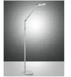 Fabas Luce Regina Steh/Leseleuchte LED 1x10W Metall- und Methacrylat Aluminium