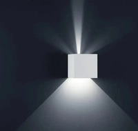 Helestra A28442.18, Helestra Siri 44-L LED Au&szlig;enleuchte Wandleuchte - nickel matt