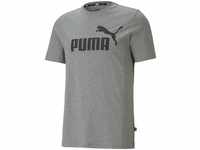 Puma Essentials Logo T-Shirt, grau, M, Herren Herren 586666-03