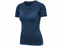 Hummel First Seamless Shirt Damen, blau, XS/S Damen 202-644-7642