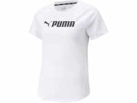 Puma Fit Logo T-Shirt Damen, weiß, L Damen 522181-02