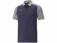 Puma TeamCup Casuals Polo-Shirt, blau, XL, Herren Herren 657991-006