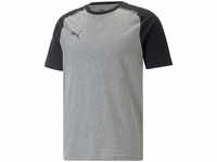 Puma TeamCup Casuals T-Shirt, grau, M, Herren Herren 657992-013