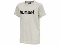 Hummel Go Cotton Logo T-Shirt Kinder, grau, 164 Unisex 203-514-9158